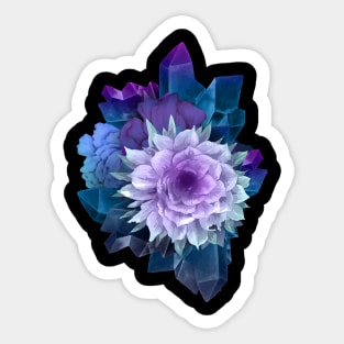 Crystal Floral Sticker